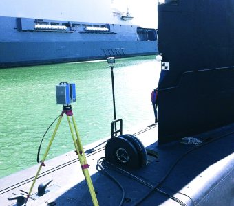 Nevesbu 3D laser scanning submarines as-is situation
