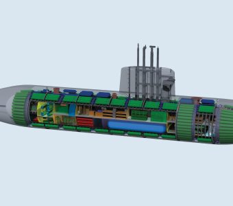 Concept design submarine hydrogen