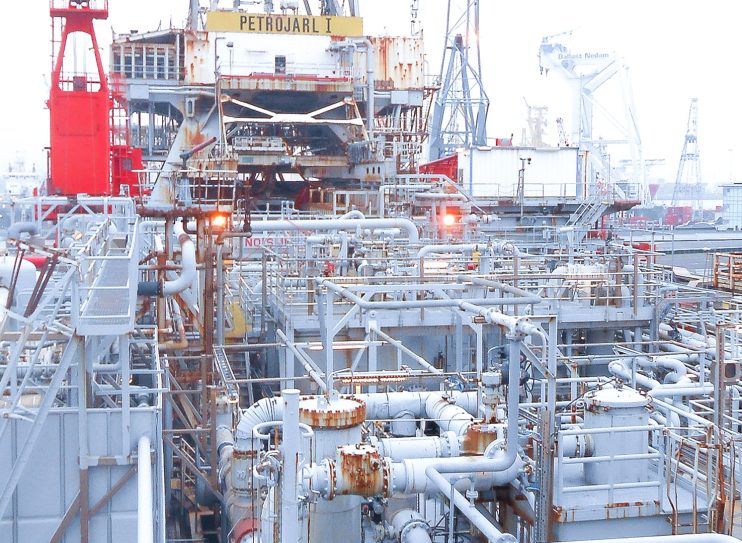 Engineering process facilities Petrojarl I FPSO modification