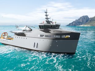 Concept design submarine rescue vessel