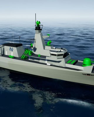 Mission system integration KRI Usman-Harun frigate