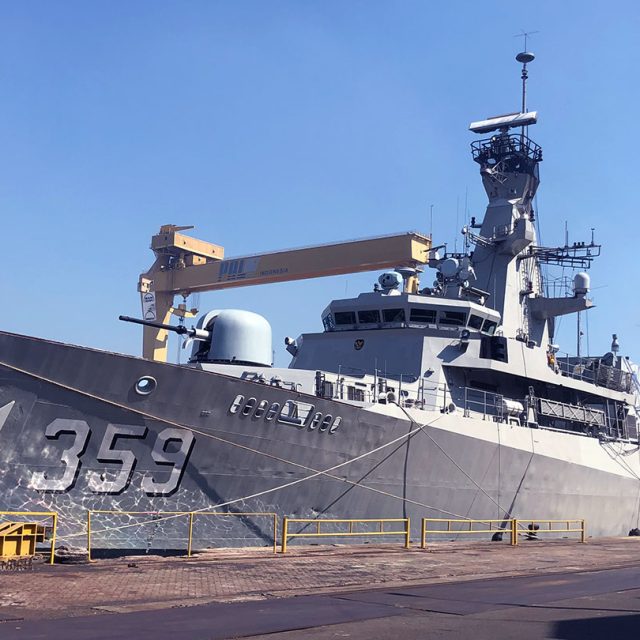Construction support modernisation KRI Usman Harun mission system modernisation Construction support modernisation KRI Usman Harun mission system modernisation