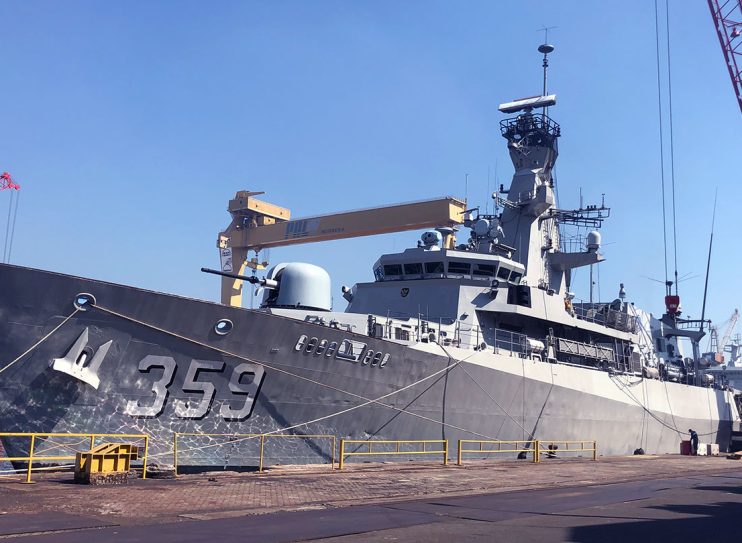 Construction support modernisation KRI Usman Harun mission system modernisation Construction support modernisation KRI Usman Harun mission system modernisation