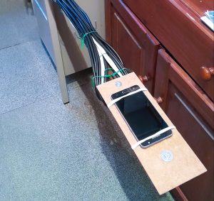 Realistic damping values test setup for the free vibration experiment