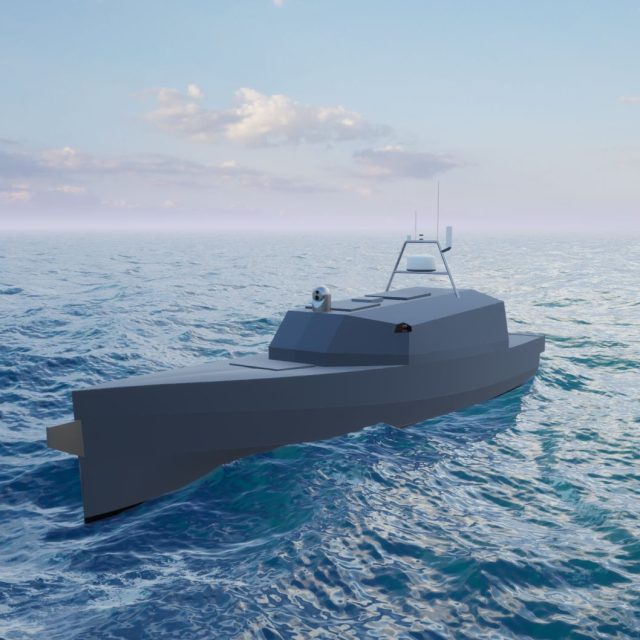 Nevesbu design Unmanned Dipping Sonar Boat
