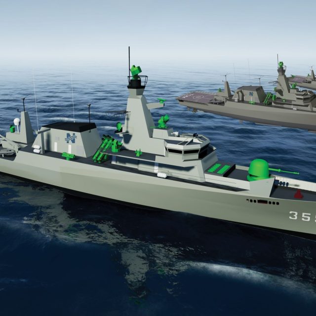 Nevesbu engineering modernisation Bung Tomo class frigates